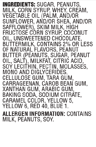 Baby Ruth Ice Cream 2fl oz ingredients