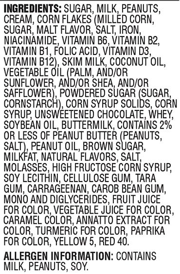 Butterfinger ice Cream 2oz ingredients
