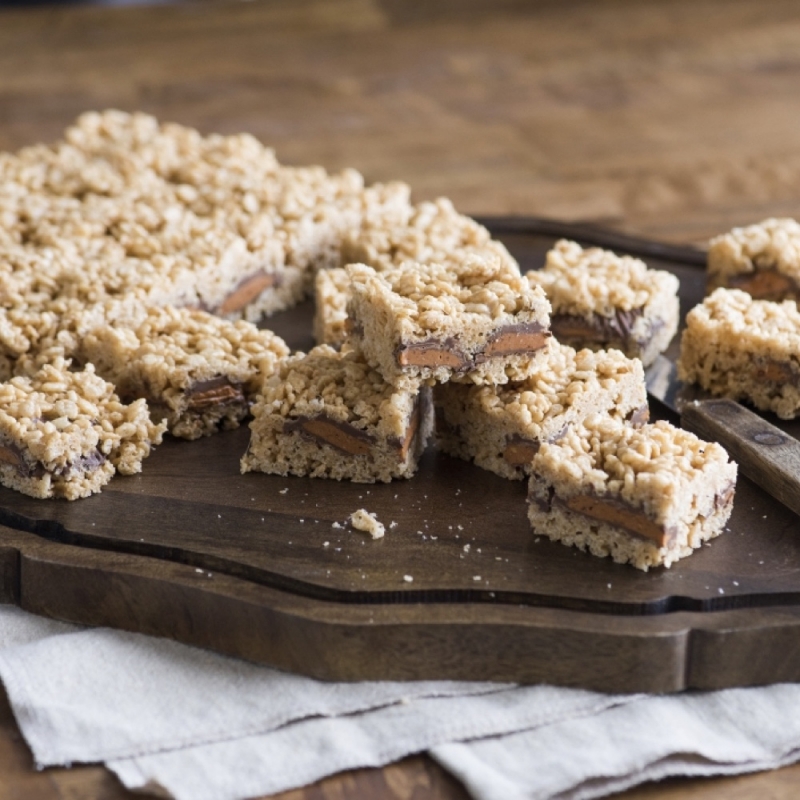 Brown Butter Butterfinger Cup Cereal Treats Thumbnail