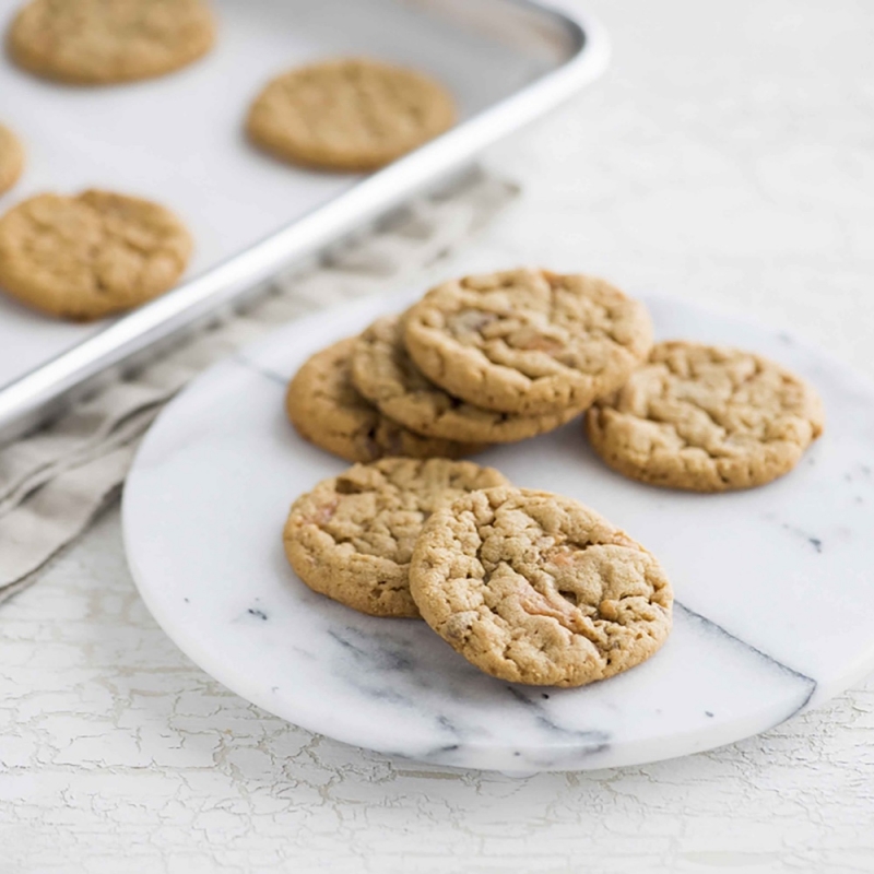 Gluten Free Peanut Butter Butterfinger Cookies Thumbnail
