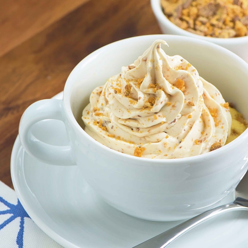 Easy Butterfinger Mug Cake Thumbnail