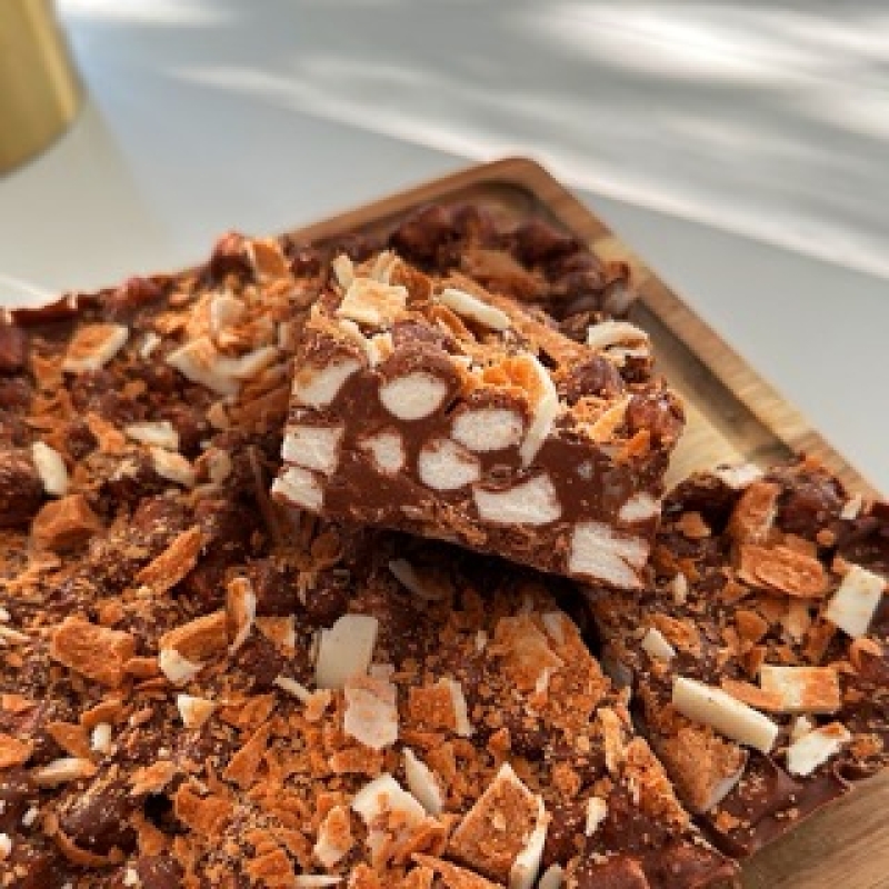 Marshmallow Butterfinger Bars