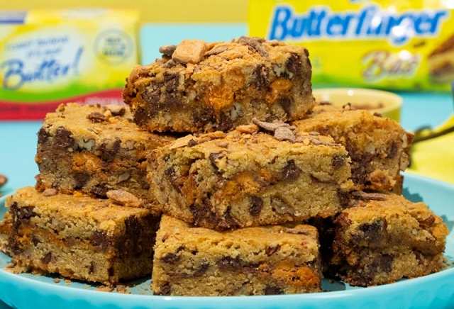 Butterfinger Blondies