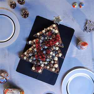 Number cake sapin de Noël