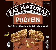 PROTEIN Erdnüsse, Mandeln & Salted Caramel