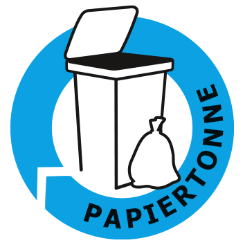 Entsorgung in der Papiertonne
