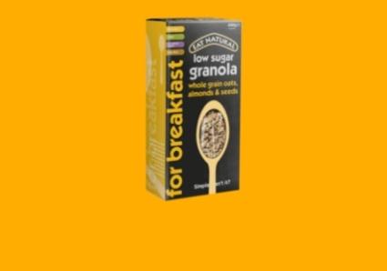 low sugar granola