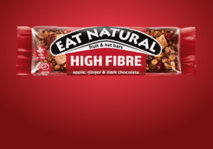 HIGH FIBRE apple, ginger & dark chocolate