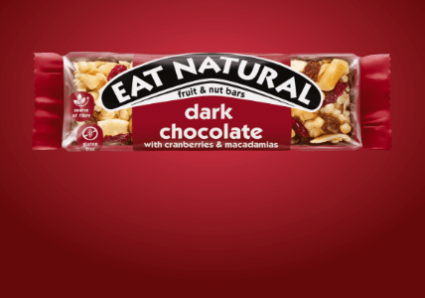 dark chocolate with cranberries & macadamias