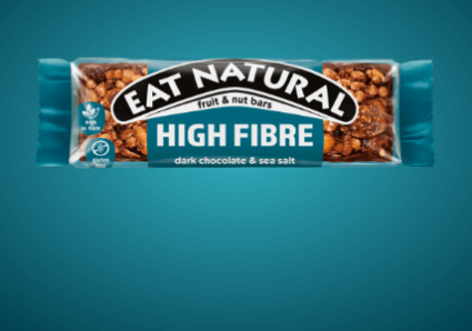 HIGH FIBRE dark chocolate & sea salt