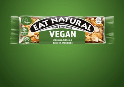 VEGAN  Erdnüsse, Kokos & dunkle Schokolade