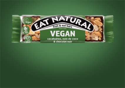 VEGAN - cachuètes, noix de coco & chocolat noir