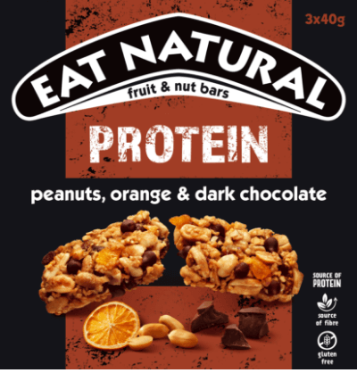PROTEIN peanuts, orange & dark chocolate