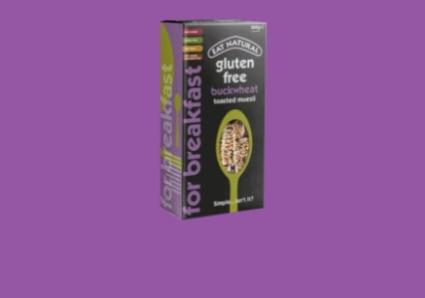 gluten free buckwheat toasted muesli