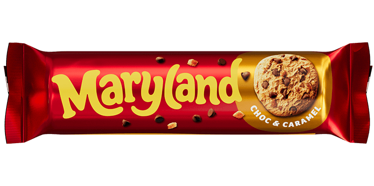 Maryland Choc & Caramel Cookies