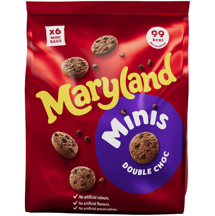Maryland Minis Double Choc Cookies
