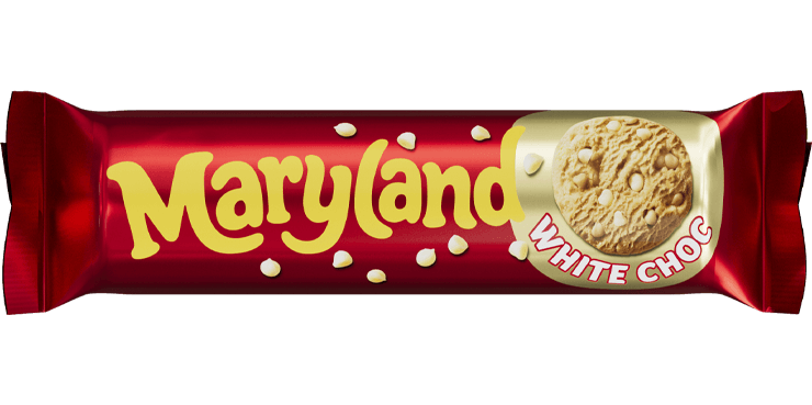 Maryland White Choc Cookies