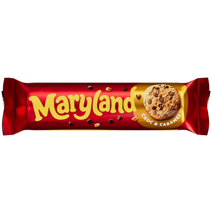 Maryland Choc & Caramel Cookies