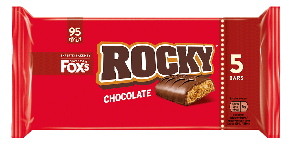 Pack of 5 Rocky Chocolate Bars
