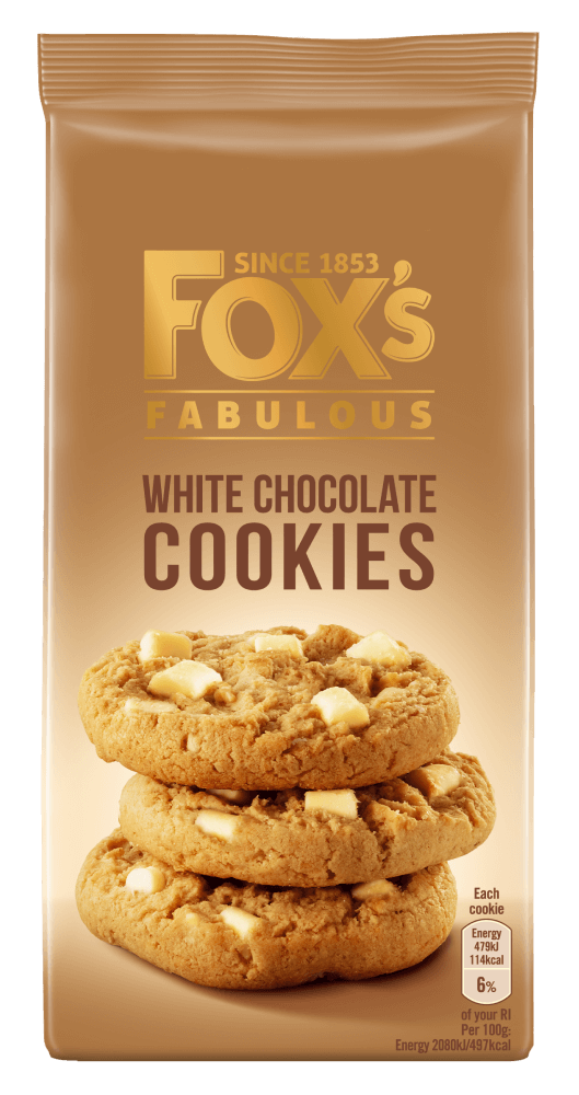 Fox's White Chocolate Cookies