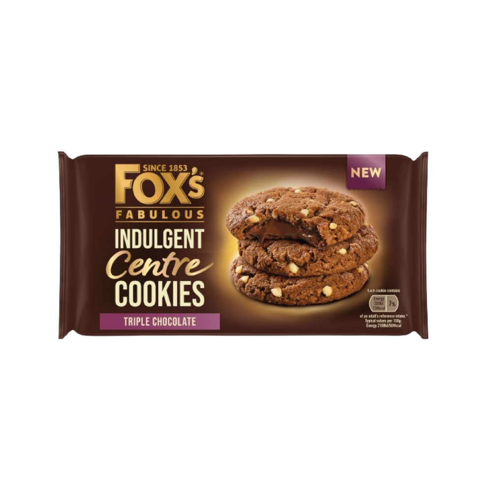 Fox's Fabulous Indulgent centre cookies