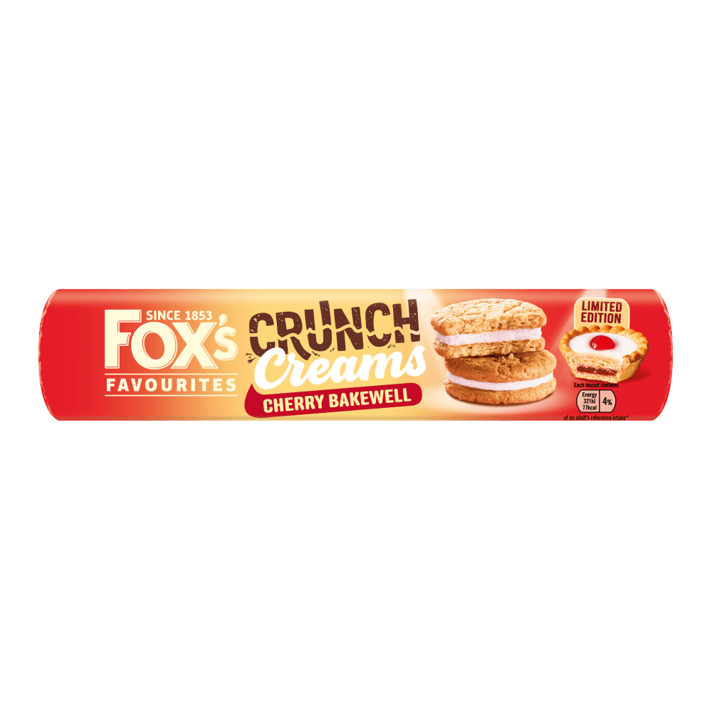 Fox's Crunch Creams cherry bakewell