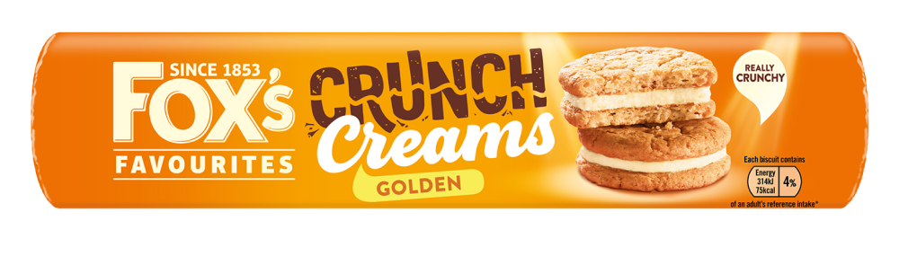 Golden crunch creams