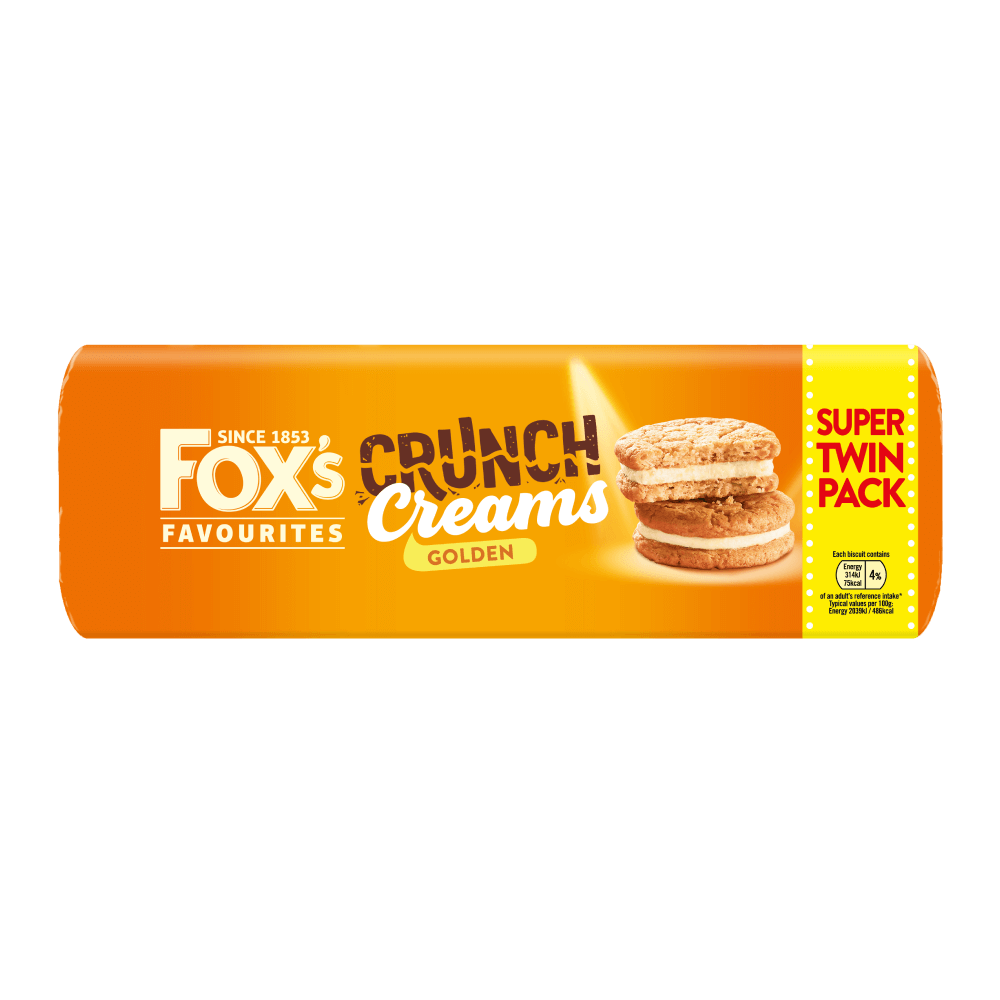 Golden crunch creams twin pack
