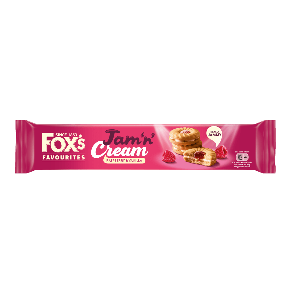 Jam n cream Fox's Favourites
