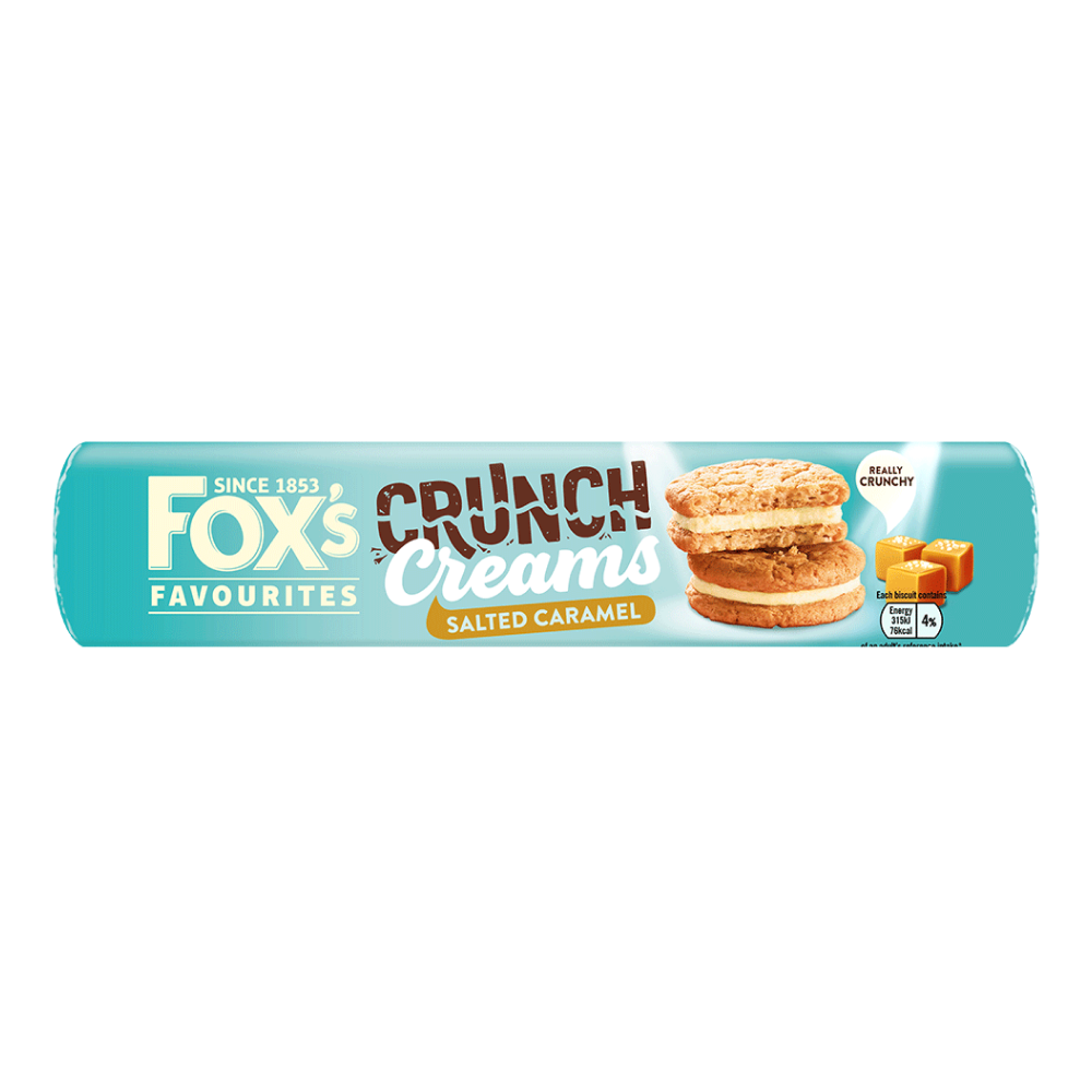Salted caramel crunch creams