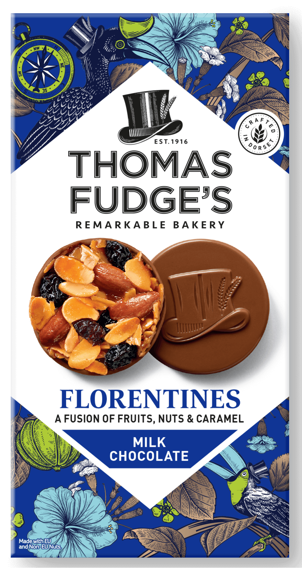 Thomas Fudge's Milk Chocolate Florentines