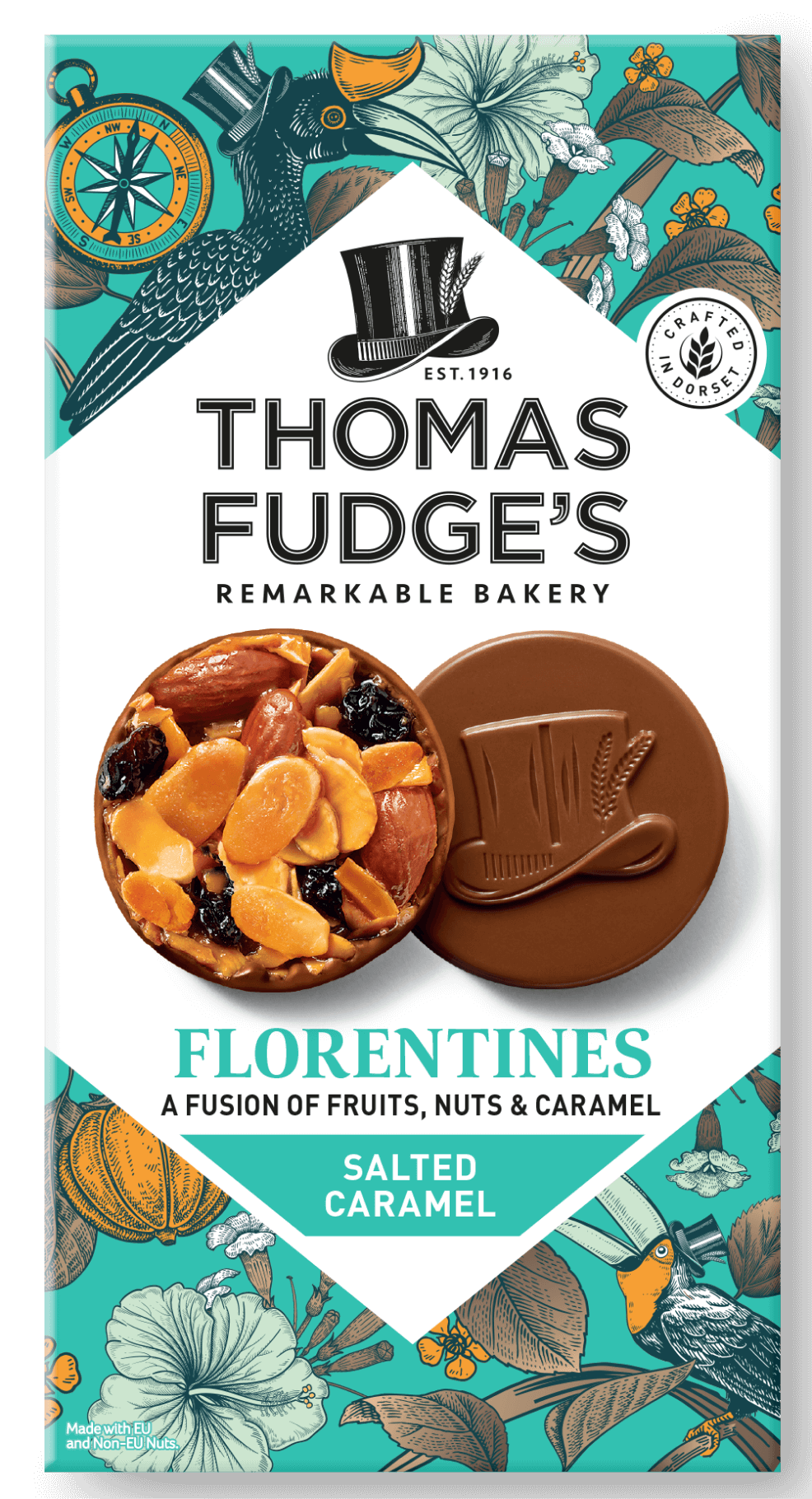 Thomas Fudge's Salted Caramel Florentines