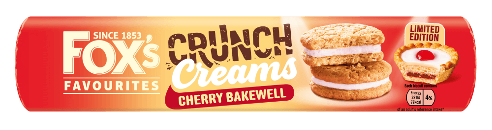 Fox's Crunch Creams cherry bakewell