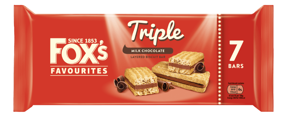 Fox's Favourites Triple Bars