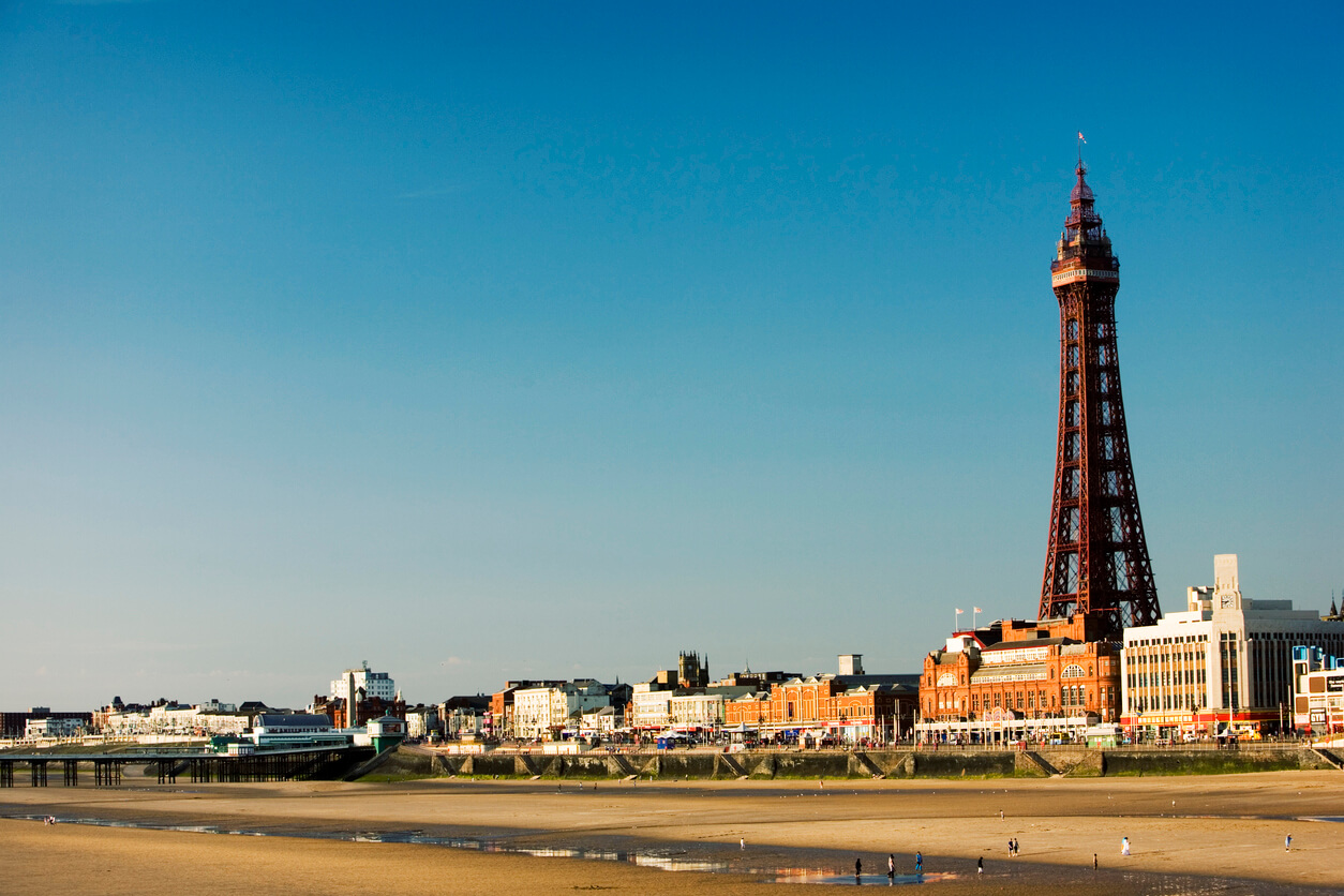 Blackpool beach