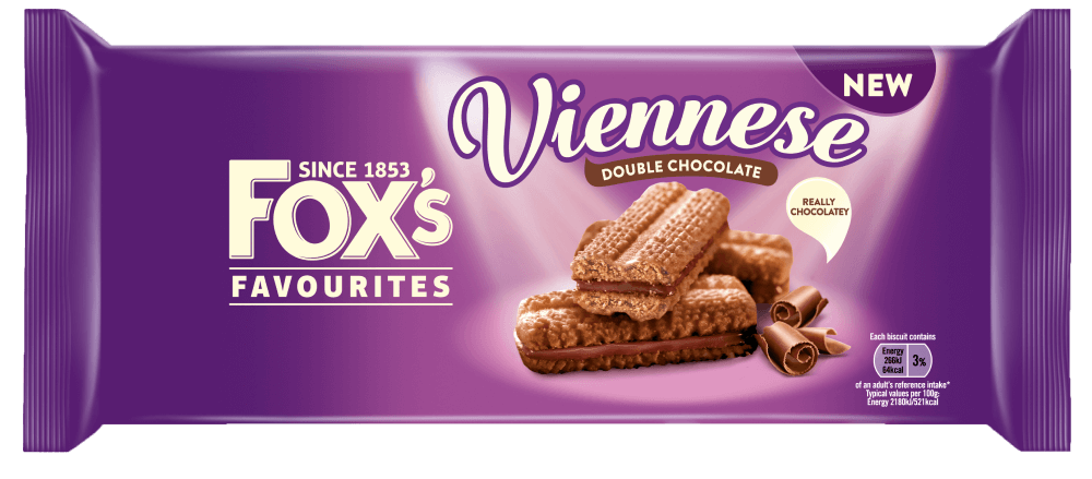 Double chocolate viennese biscuits