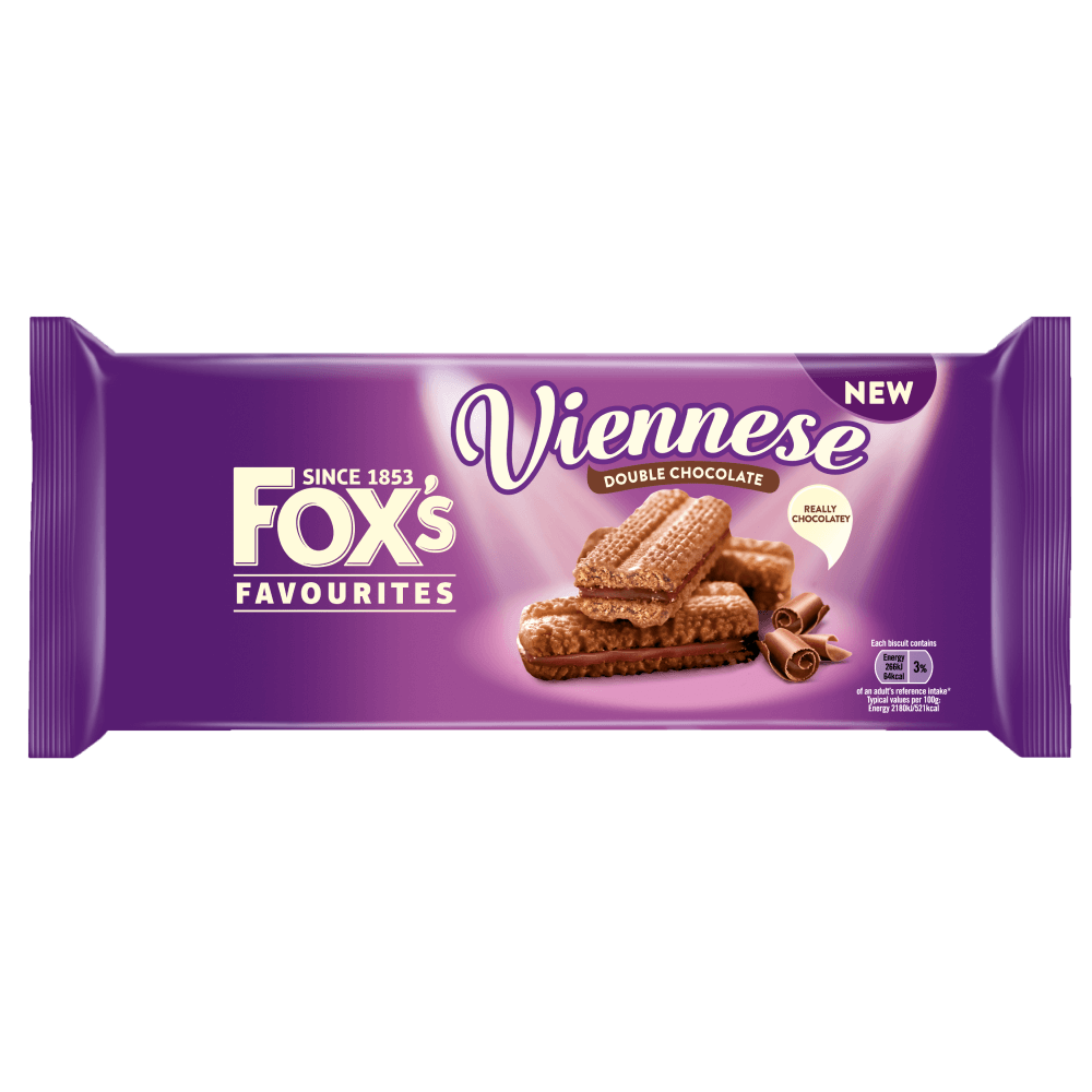 Double chocolate viennese biscuits