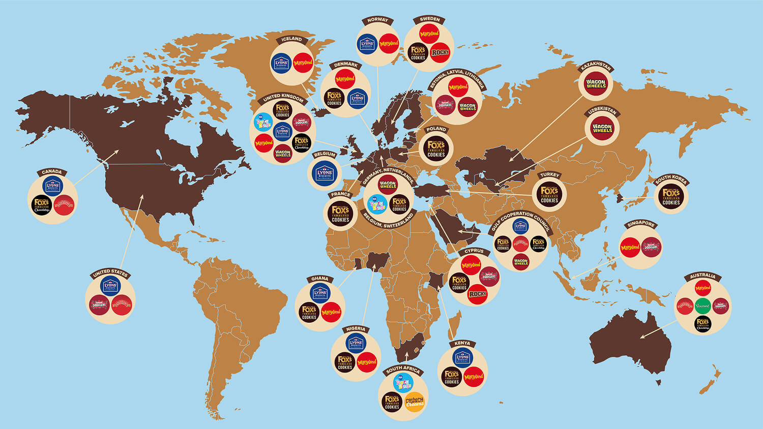 FBC map of bakeries