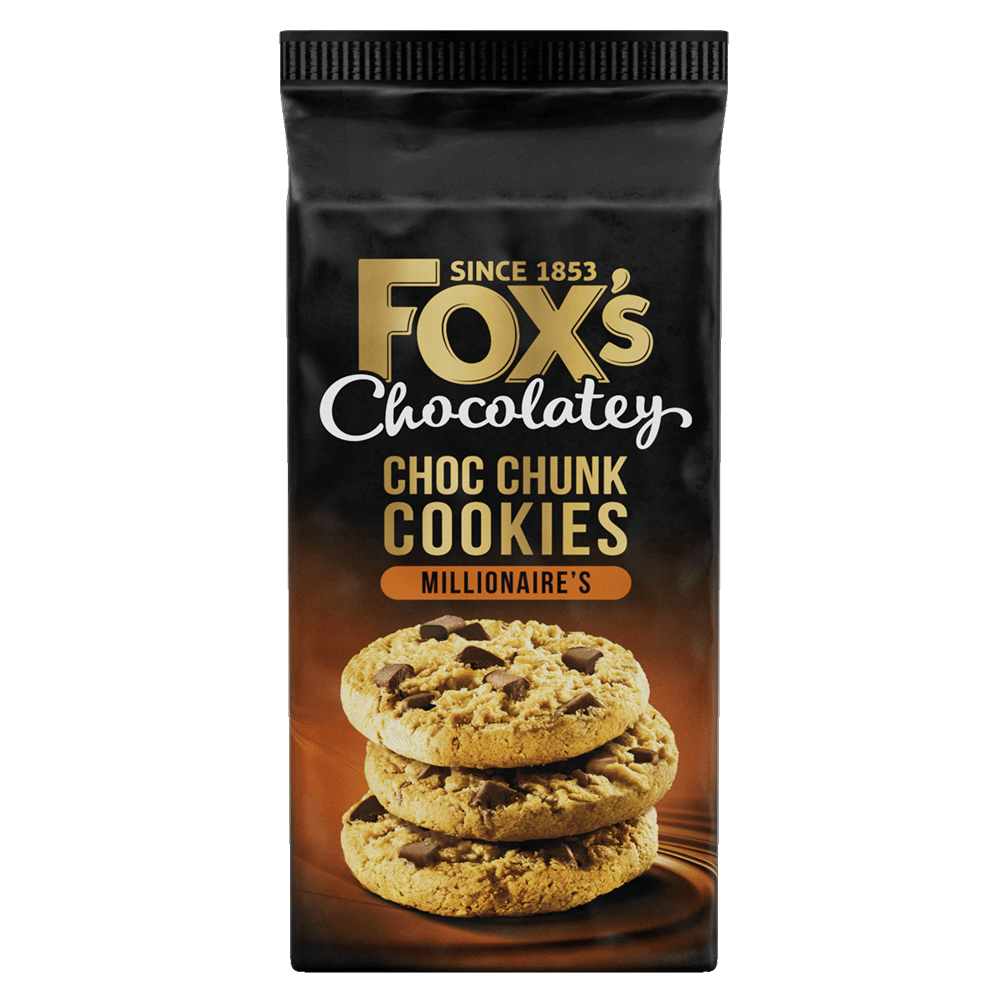 Choc Chunk cookies Millionaire Cookies 