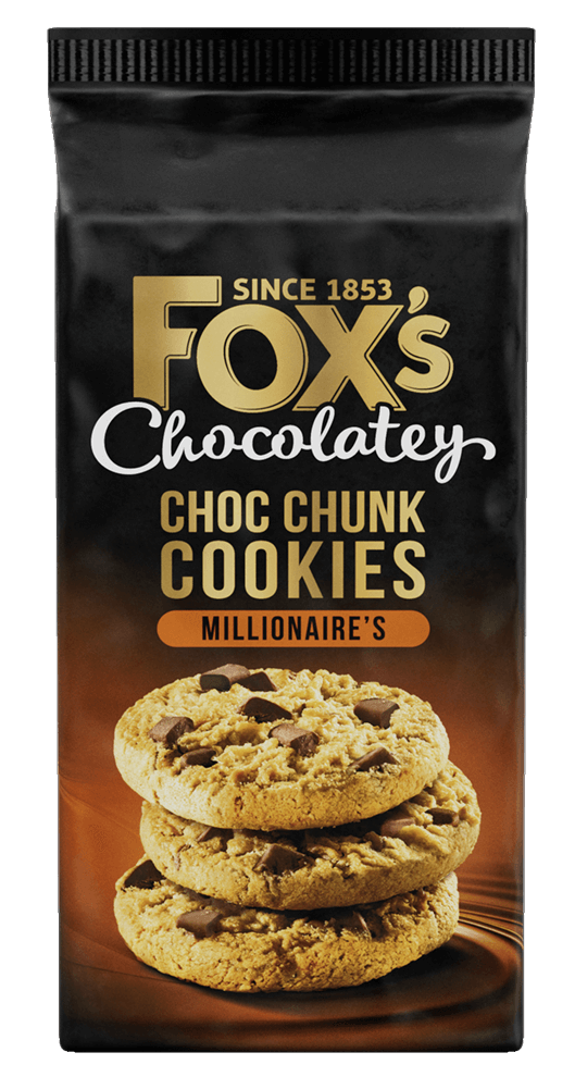 Choc Chunk cookies Millionaire Cookies