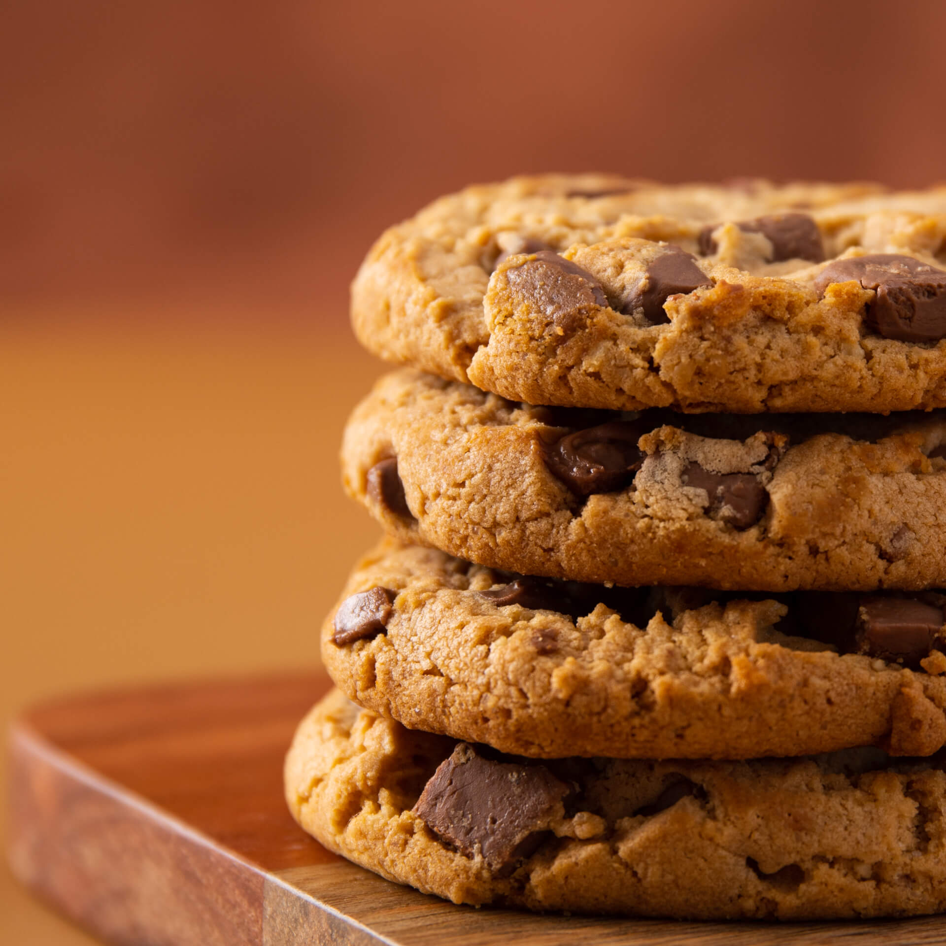 Stack of Fox's Chocolatey Cookies