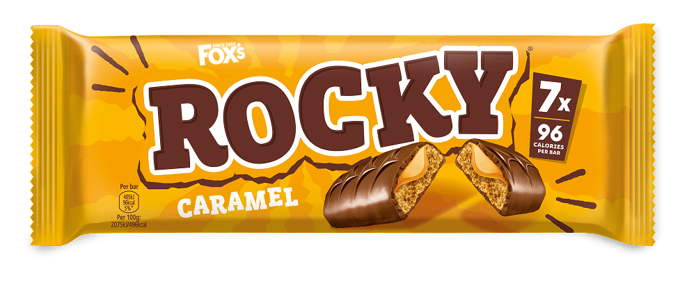 Fox's Rocky Caramel - 7 pack