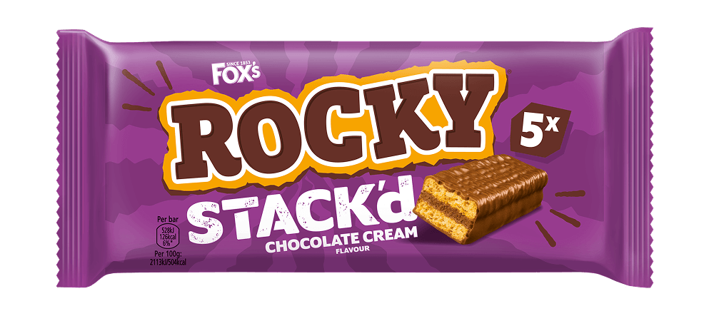 Fox's Rocky - Stack'd - Chocolate Cream