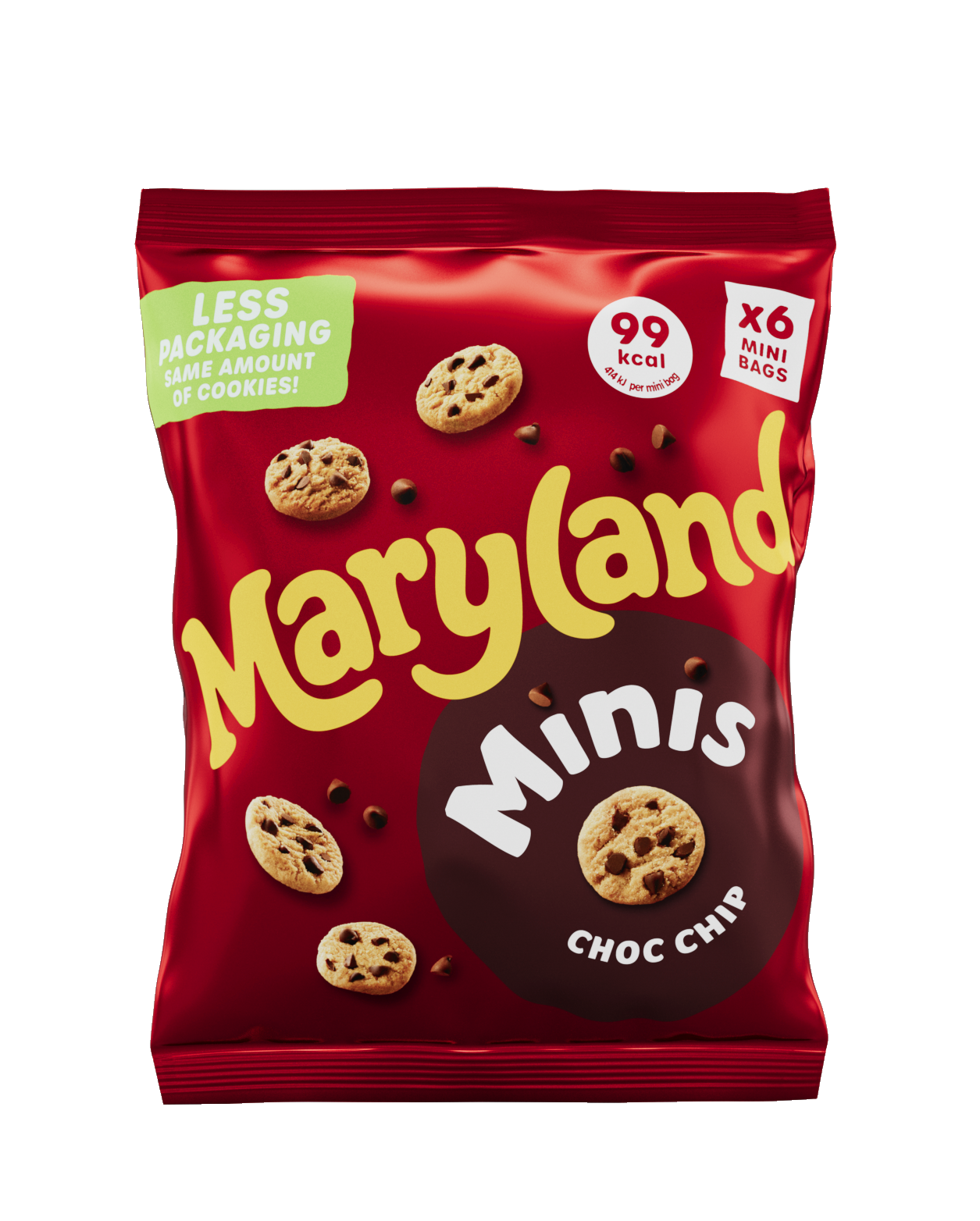 Maryland Minis Choc Chip 6pk