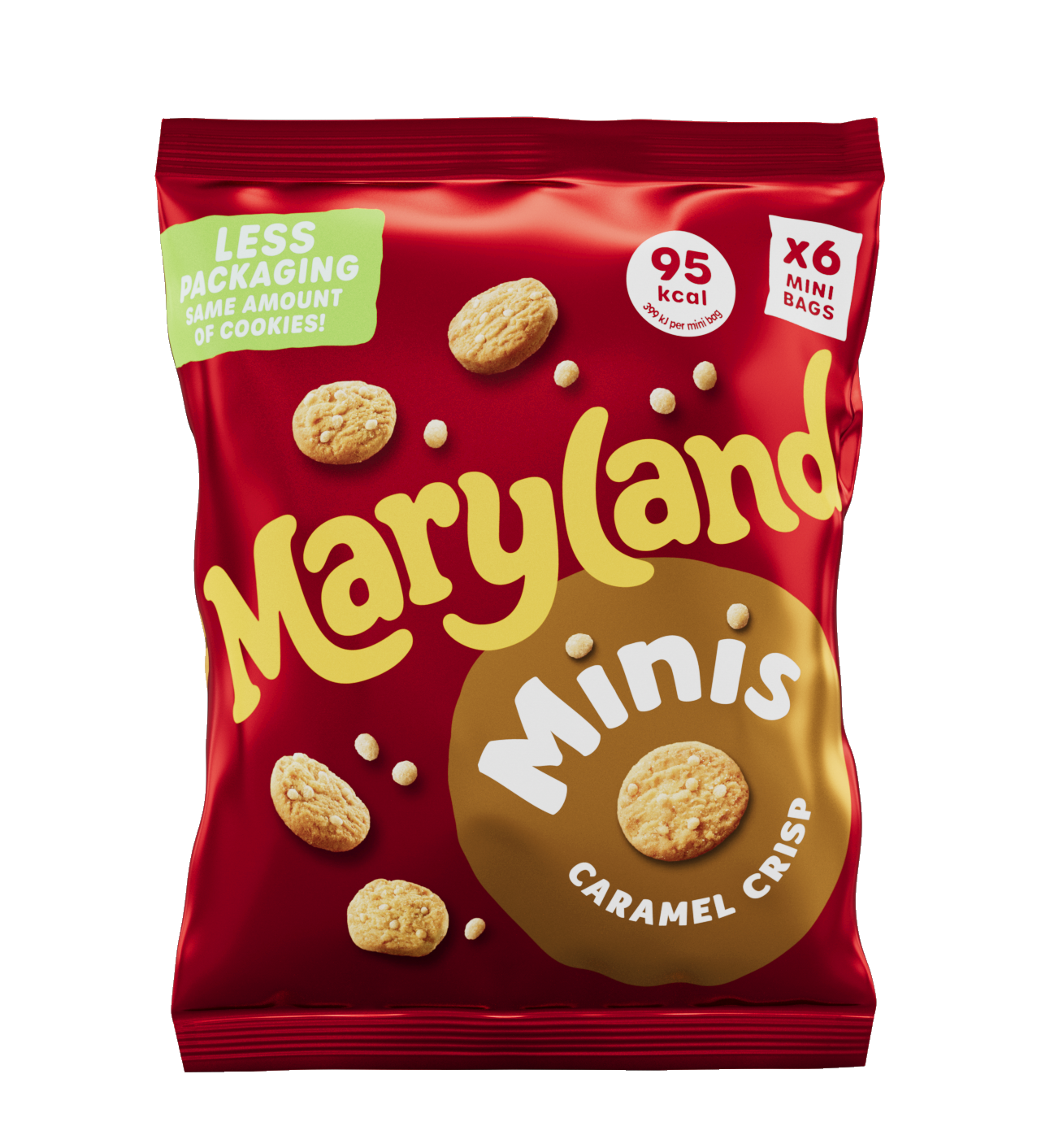 Maryland Minis Caramel Crisp 6pk