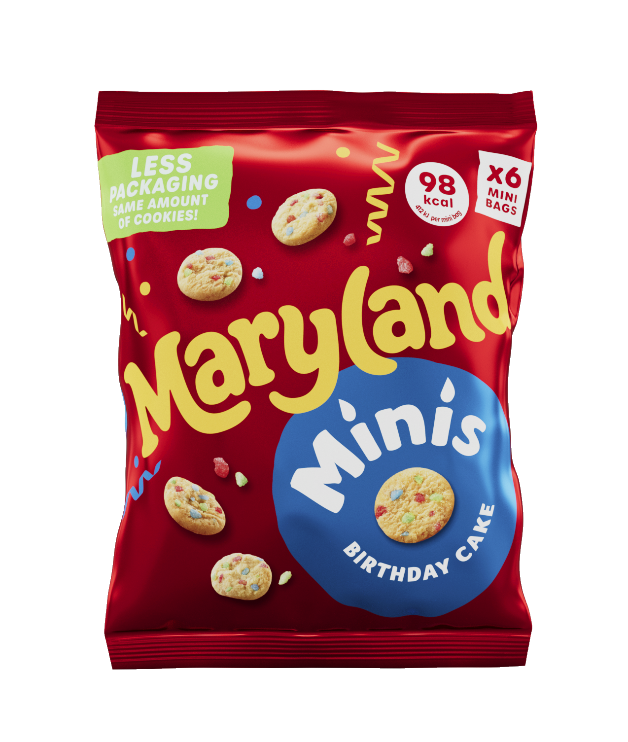 Maryland Minis Birthday Cake 6pk