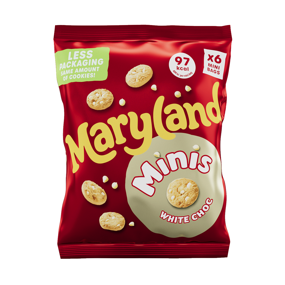 Maryland white chocolate minis