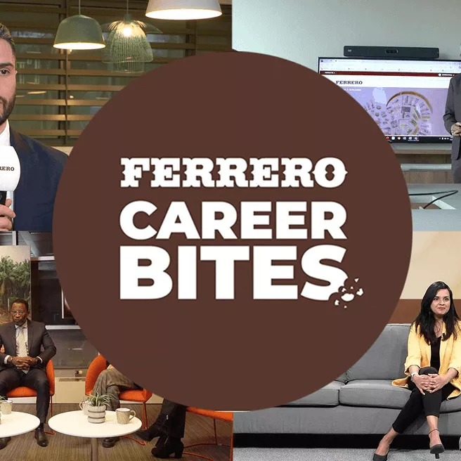 logo and people Ferrero Career Bites