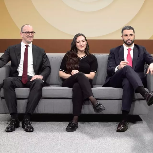 HR team, Jaime, Eleni and Michael