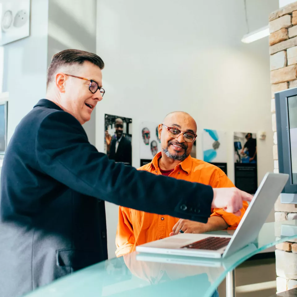 People watching the PC